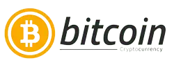 Logomarca do Bitcoin para pagamento de cursos na Universidade IBMV